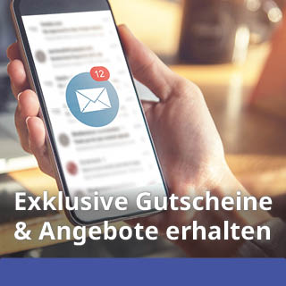 Jetzt Newsletter- Vorteile sichern
