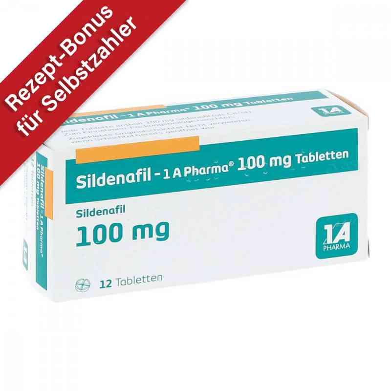 Sildenafil-1A Pharma 100mg 12 stk von 1 A Pharma GmbH PZN 01620839