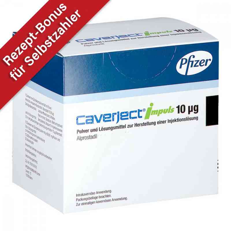 Caverject Impuls 10 [my]g Zweikammerspritzen 10 stk von Pfizer Pharma GmbH PZN 01658859