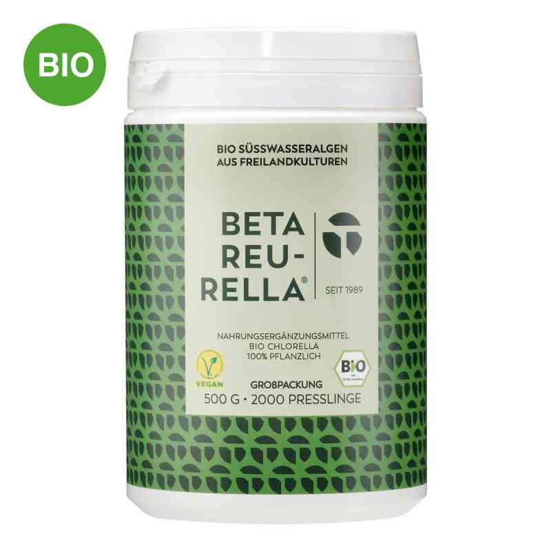 Beta Reu Rella Süsswasseralgen Tabletten 2000 stk von S+H Pharmavertrieb GmbH PZN 01927957