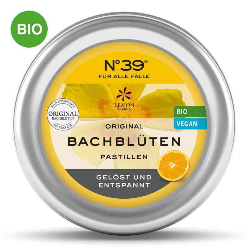 Bachblüten Notfall Nummer 39 Pastillen Bio 45 g von Hager Pharma GmbH PZN 03068197