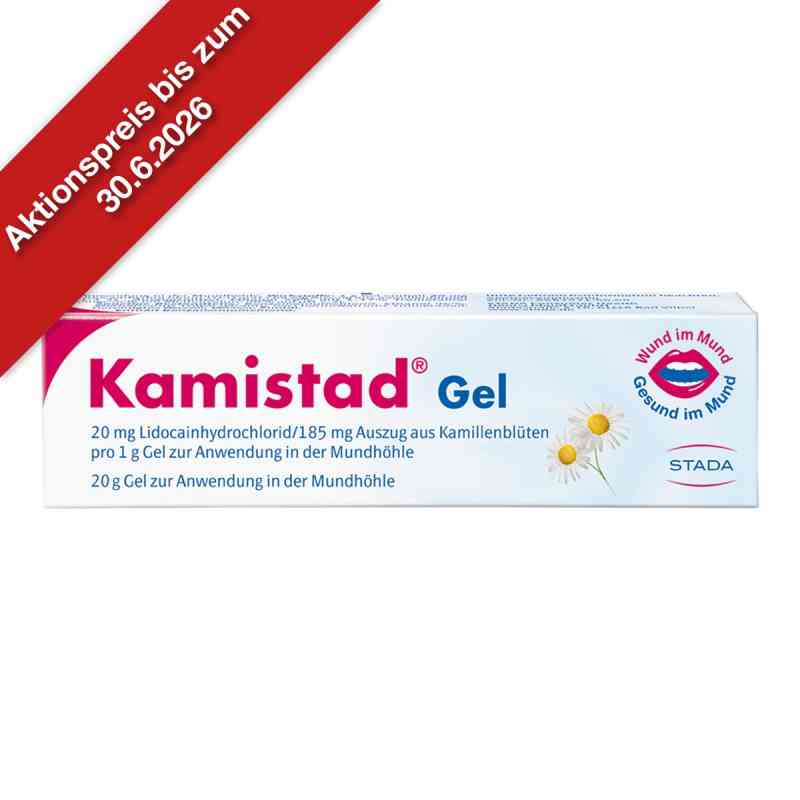 Kamistad Gel bei Zahnfleischentzündungen und Aphten 20 g von STADA Consumer Health Deutschland GmbH PZN 03927039