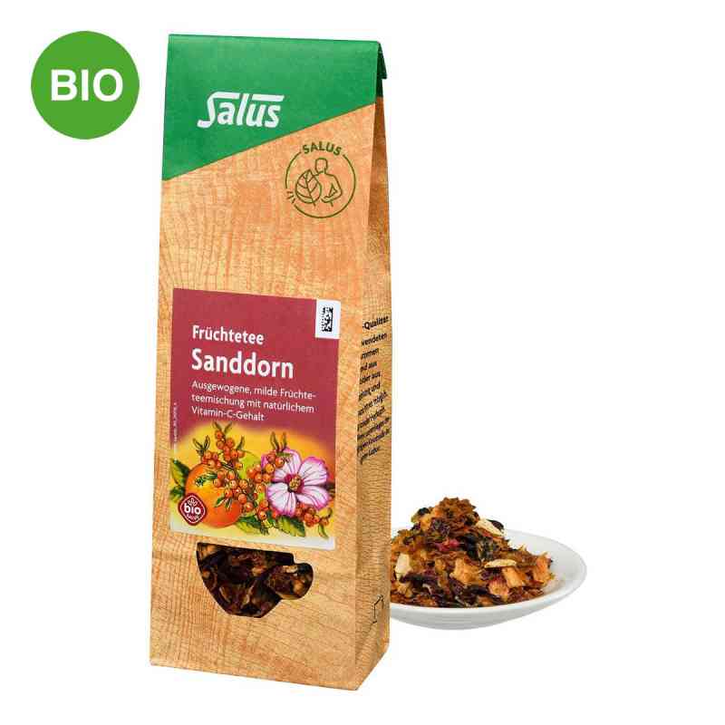 Sanddorn Früchtetee bio Salus 100 g von SALUS Pharma GmbH PZN 06107851