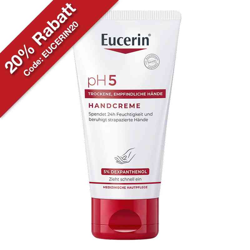 Eucerin pH5 Hand Intensiv Pflege Emulsion 75 ml von Beiersdorf AG Eucerin PZN 08796286