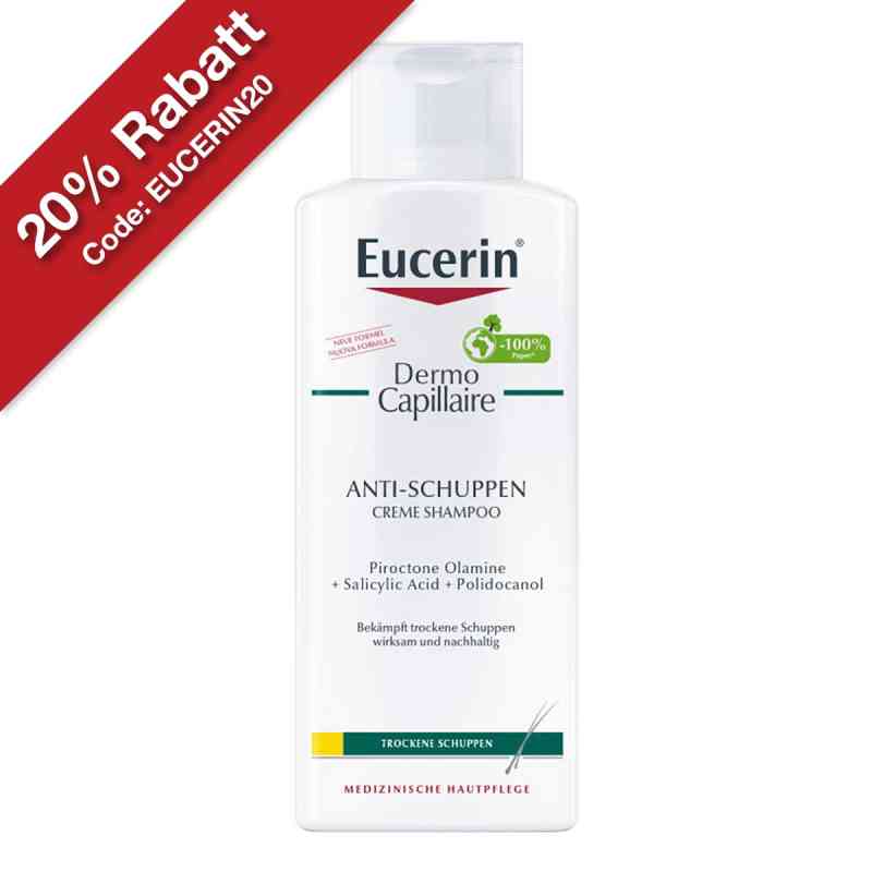 Eucerin Dermocapillaire Anti-Schuppen Creme Shampoo 250 ml von Beiersdorf AG Eucerin PZN 09508102