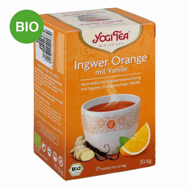 Yogi Tea Ingwer Orange+vanille Bio Filterbeutel 17X1.8 g von YOGI TEA GmbH PZN 09688044