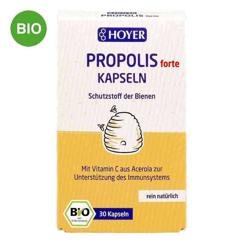 Hoyer Propolis forte Kapseln Bio Kapseln 30 stk von HOYER GmbH PZN 11156633