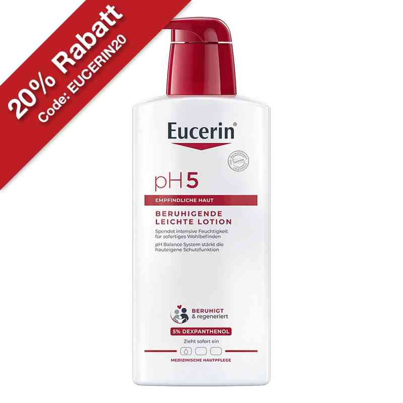 Eucerin pH5 leichte Lotion empfindliche Haut 400 ml von Beiersdorf AG Eucerin PZN 13889268