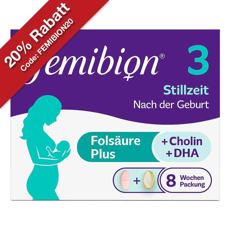 Femibion 3 Stillzeit Kombipackung 2X56 stk von WICK Pharma - Zweigniederlassung der Procter & Gam PZN 15200064