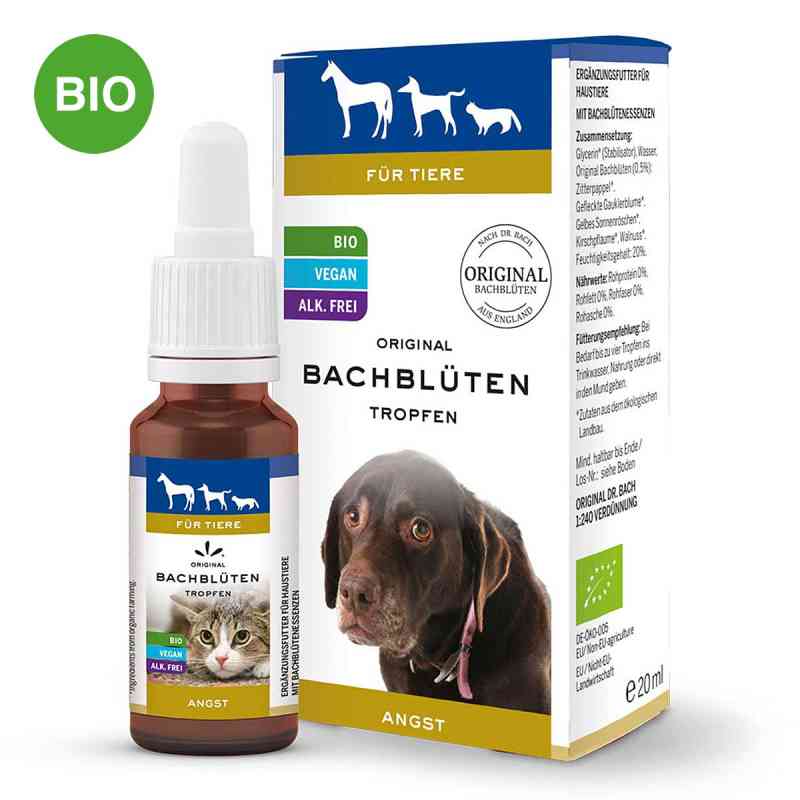 Bachblüten Tiere Tropfen Angst 20 ml von Hager Pharma GmbH PZN 16789596