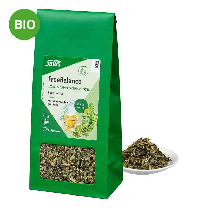 Salus FreeBalance Löwenzahn-Brennnessel Basischer Tee  75 g von SALUS Pharma GmbH PZN 18893027