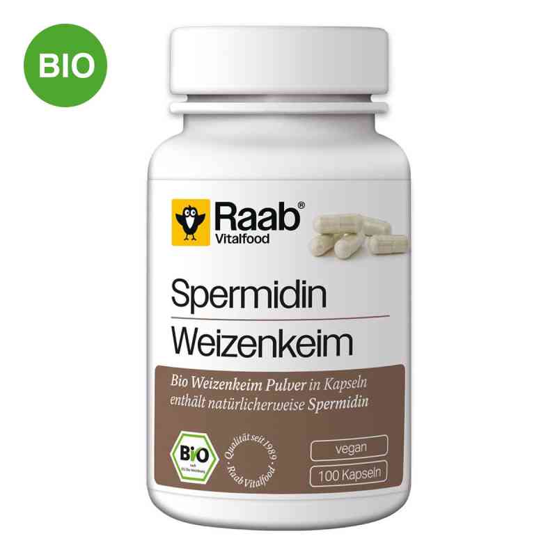Raab Vitalfood Spermidin Bio Kapseln 100 stk von Raab Vitalfood GmbH PZN 19305593
