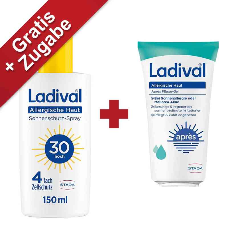 Ladival Allergische Haut Sonnenschutz-Spray LSF 30 Körper  150 ml von STADA Consumer Health Deutschland GmbH PZN 19362697