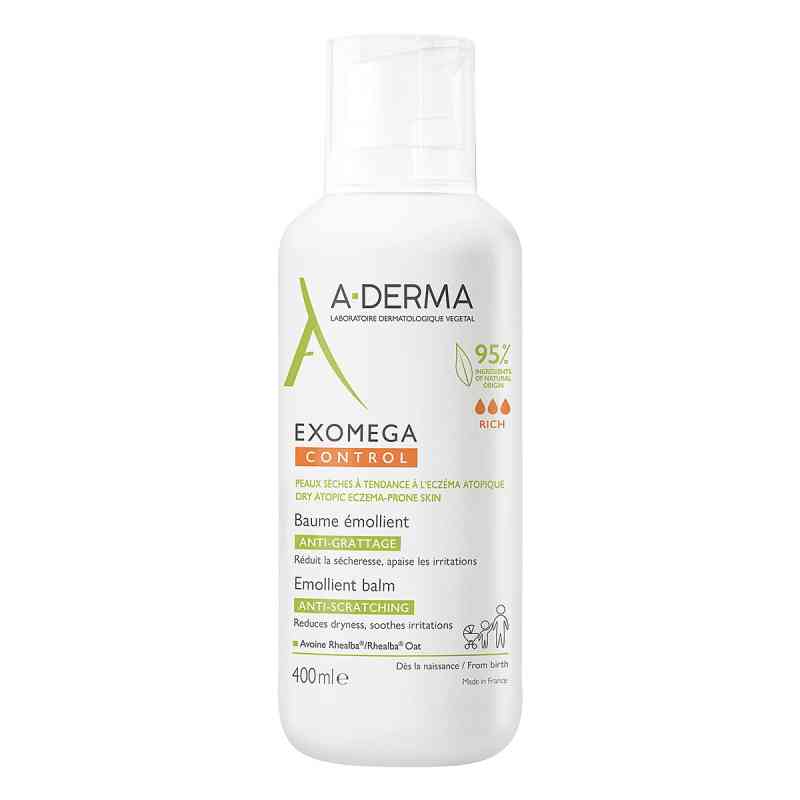 A-Derma Exomega Control Balsam Rückfettend 400 ml von PIERRE FABRE DERMO KOSMETIK GmbH PZN 17544098