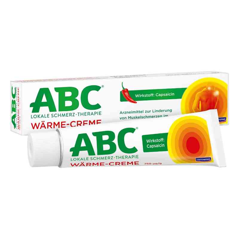 ABC Wärme-Creme Capsicum 0,75mg/g Hansaplast med 50 g von Beiersdorf AG PZN 02295815