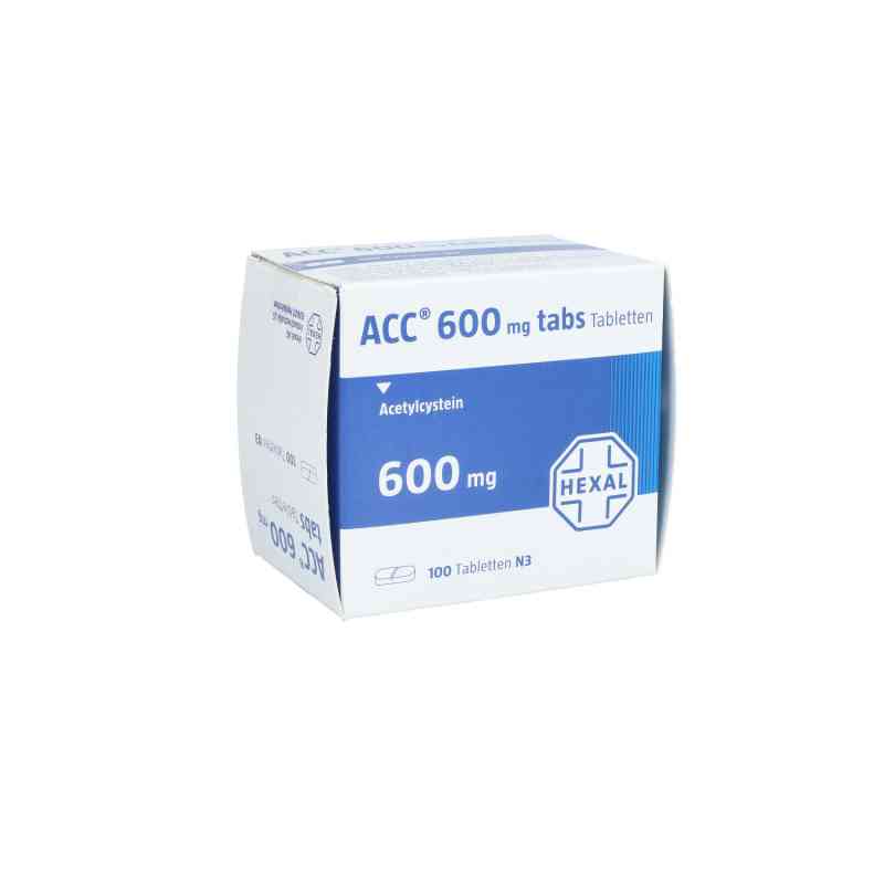 ACC 600mg tabs 100 stk von Hexal AG PZN 00434253