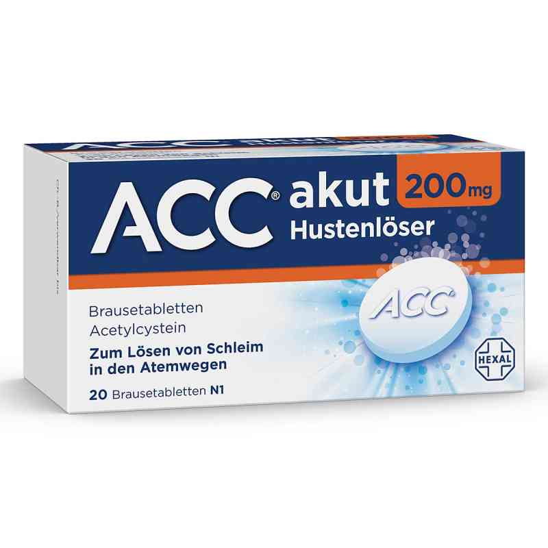 ACC® akut 200 mg Hustenlöser Brausetabletten 20 stk von Hexal AG PZN 06302311