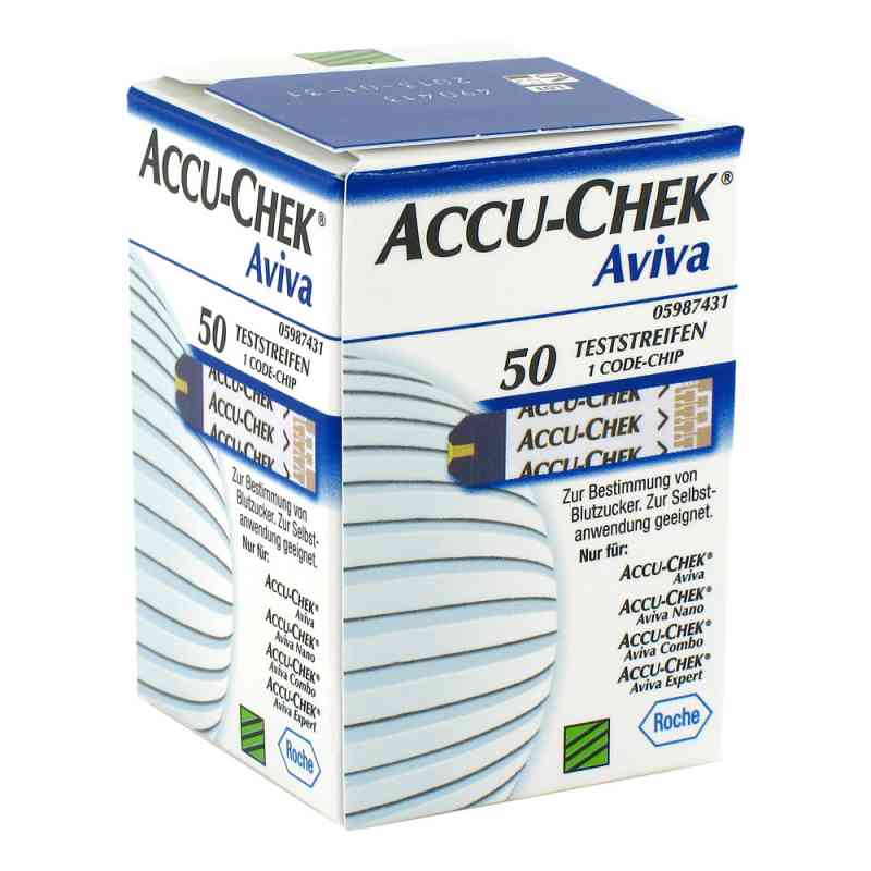 Accu Chek Aviva Teststreifen Plasma Ii 1X50 stk von EMRA-MED Arzneimittel GmbH PZN 08839541