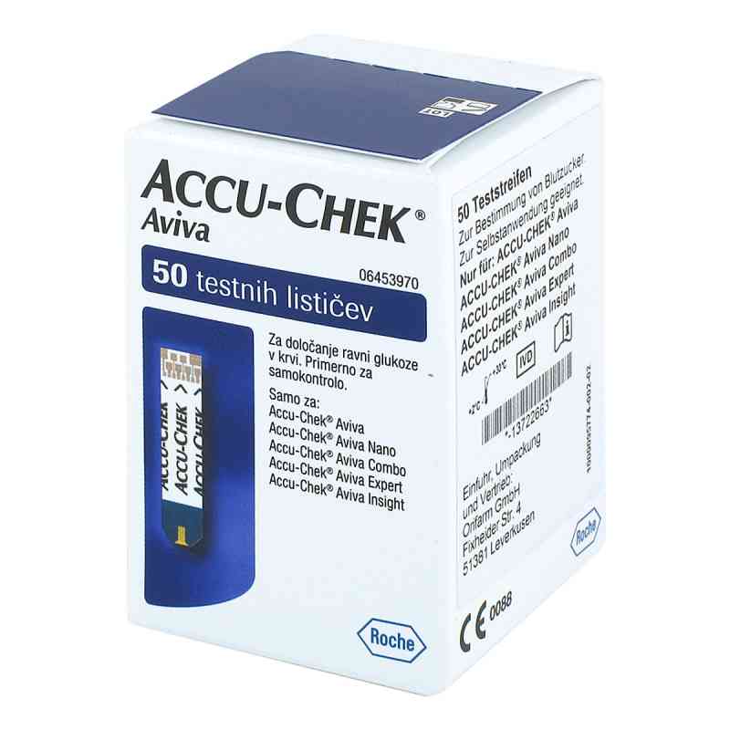 Accu Chek Aviva Teststreifen Plasma Ii 50 stk von Orifarm GmbH PZN 13722663