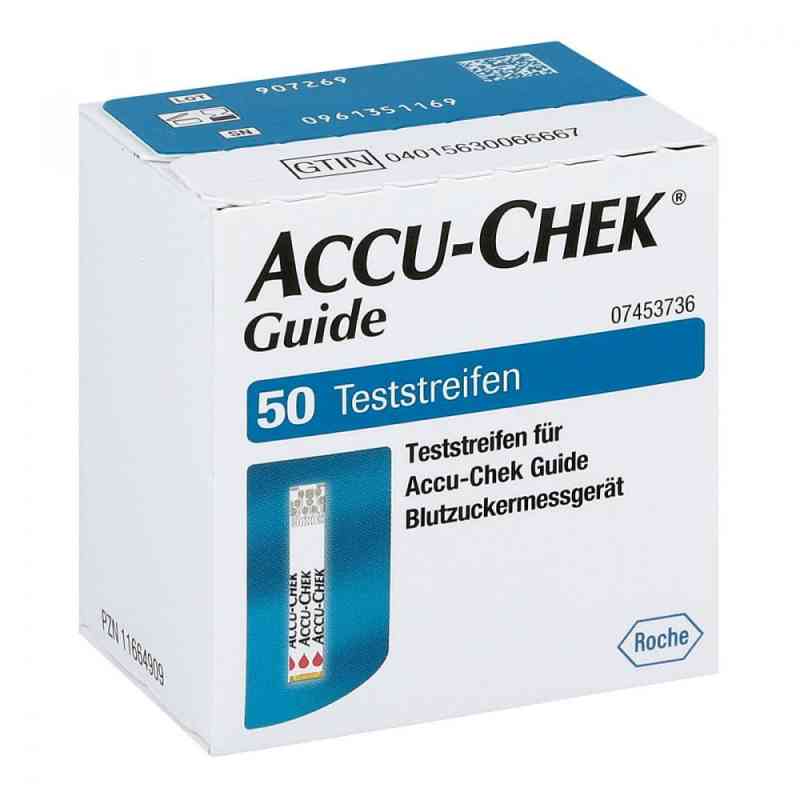 Accu Chek Guide Teststreifen 1X50 stk von Roche Diagnostics Deutschland GmbH PZN 11664909