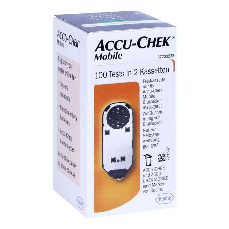 Accu Chek Mobile Testkassette Plasma Ii 100 stk von EMRA-MED Arzneimittel GmbH PZN 10843395