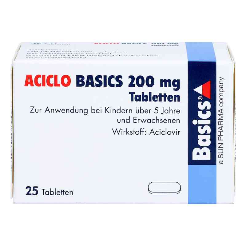 Aciclo BASICS 200mg 25 stk von Basics GmbH PZN 02753264
