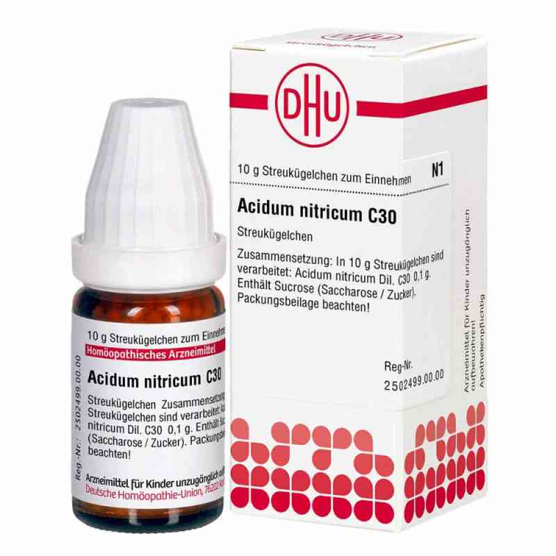 Acidum Nitricum C 30 Globuli 10 g von DHU-Arzneimittel GmbH & Co. KG PZN 02891960