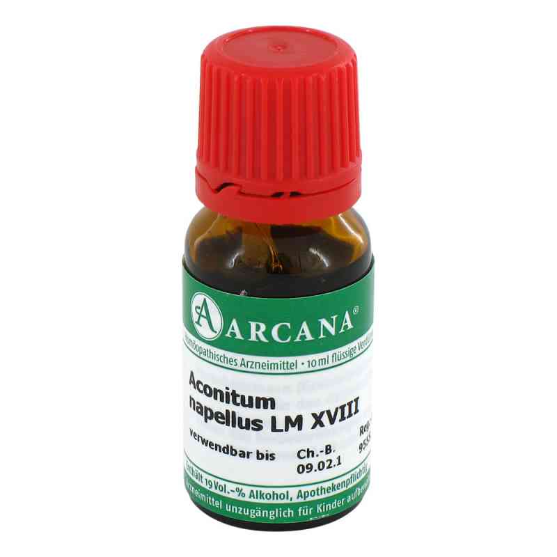 Aconitum Arcana Lm 18 Dilution 10 ml von ARCANA Dr. Sewerin GmbH & Co.KG PZN 02600230