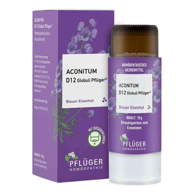Aconitum D12 Globuli Pflüger Dosierspender 10 g von Homöopathisches Laboratorium Alexander Pflüger Gmb PZN 18051558