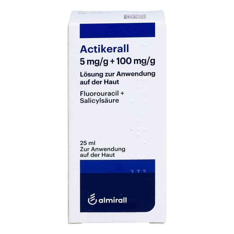 Actikerall 5mg/g+100mg/g Lösung zur, zum anw.a.d.haut 25 ml von ALMIRALL HERMAL GmbH PZN 02253917