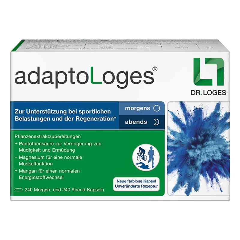 Adapto Loges Kapseln 480 stk von Dr. Loges + Co. GmbH PZN 11865921