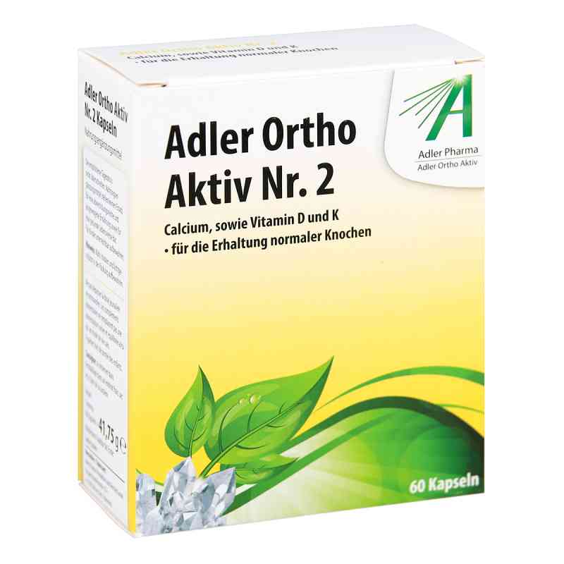 Adler Ortho Aktiv Kapseln Nummer 2 60 stk von Adler Pharma Produktion und Vert PZN 06122106