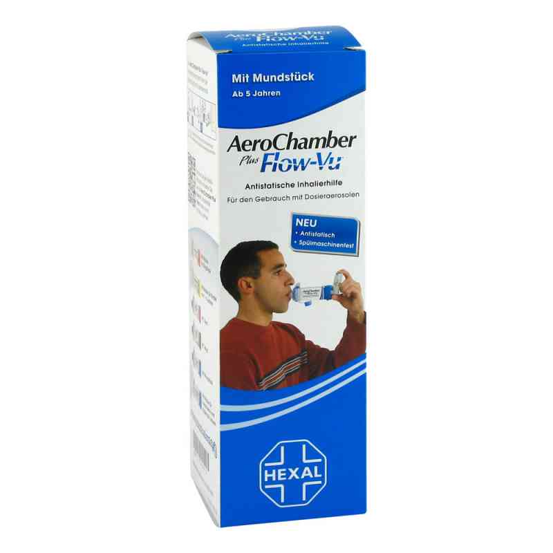 Aerochamber HEXAL mit Mundstück für Erwachsenen und Kinder 1 stk von Chiesi GmbH PZN 09374073