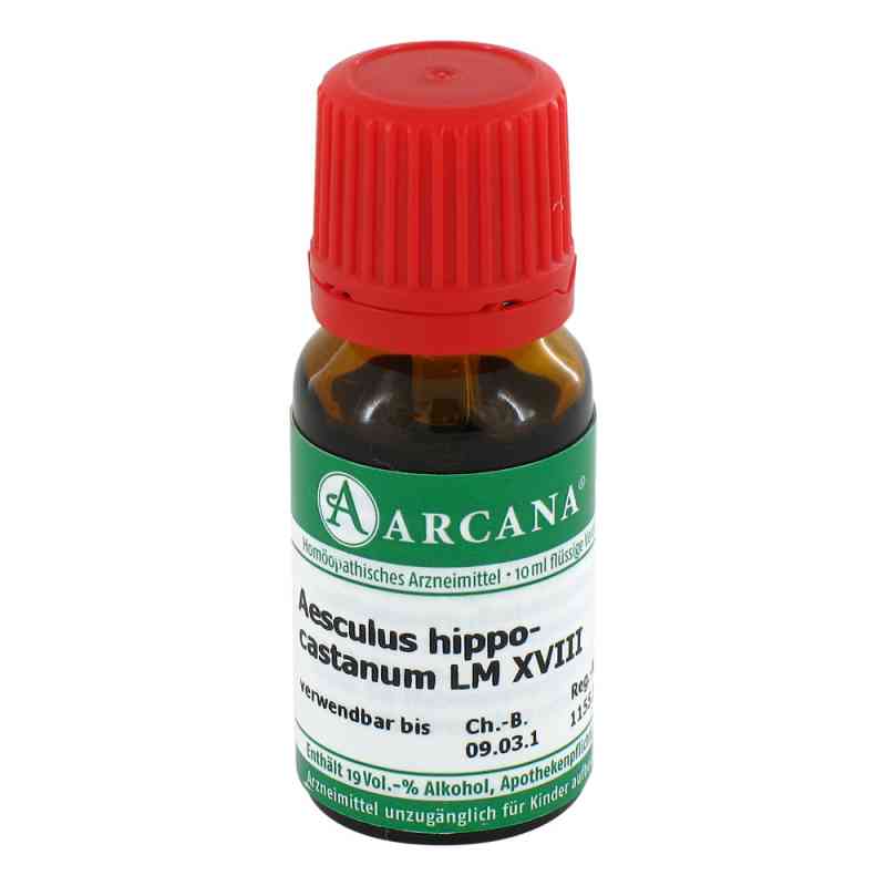 Aesculus Arcana Lm 18 Dilution 10 ml von ARCANA Dr. Sewerin GmbH & Co.KG PZN 02600282
