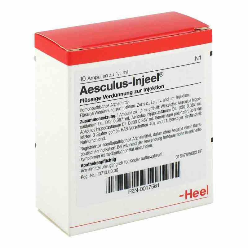 Aesculus Injeel Ampullen 10 stk von Biologische Heilmittel Heel GmbH PZN 00017561