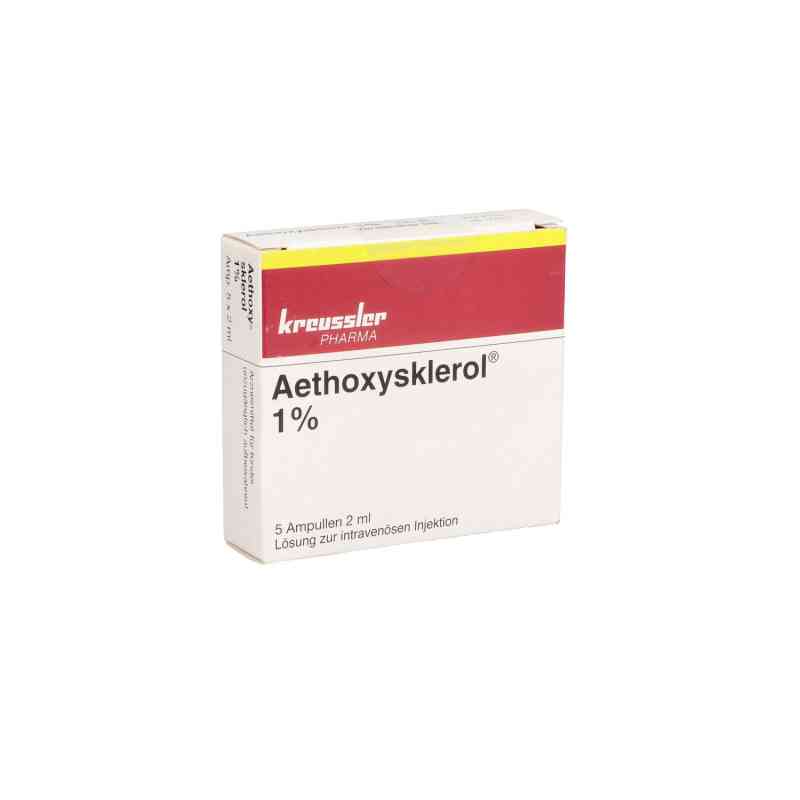 Aethoxysklerol 1% Injektionslösung 5X2 ml von Chem. Fabrik Kreussler & Co. Gmb PZN 01291927