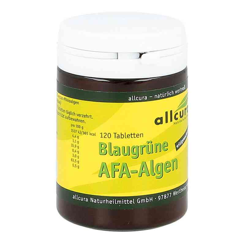 Afa Algen 250 mg blaugrün Tabletten 120 stk von allcura Naturheilmittel GmbH PZN 00744456