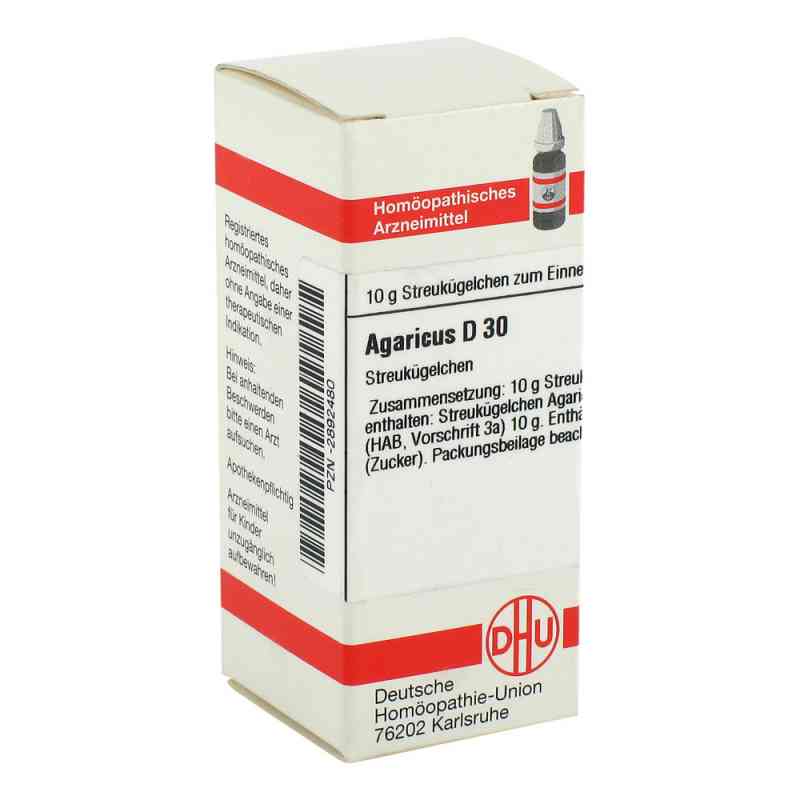 Agaricus D 30 Globuli 10 g von DHU-Arzneimittel GmbH & Co. KG PZN 02892480