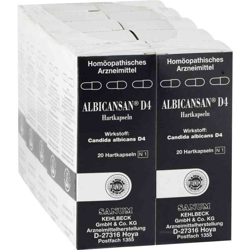 Albicansan D4 Kapseln 10X20 stk von SANUM-KEHLBECK GmbH & Co. KG PZN 04456843