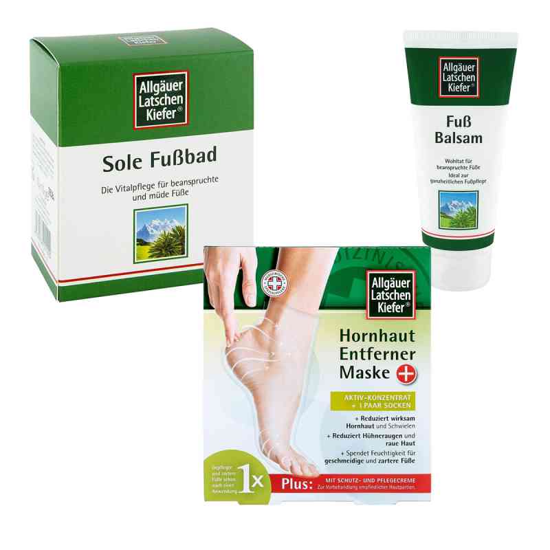 Allgäuer Latschen Kiefer Fußpflege Set 1 stk von Dr. Theiss Naturwaren GmbH PZN 08101264