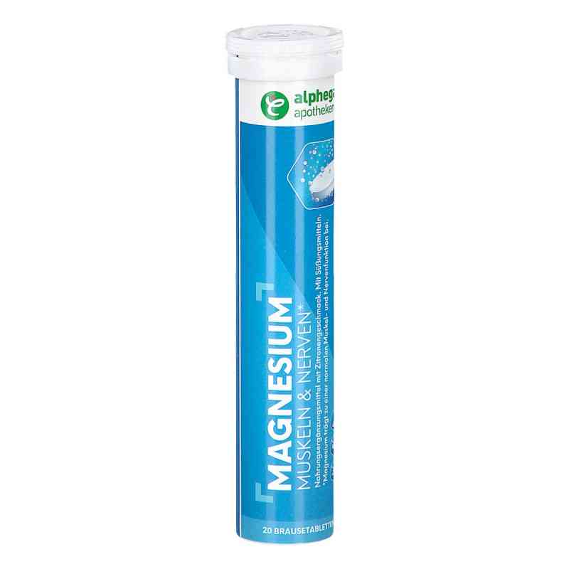 Alphega Magnesium Brausetabletten 20 stk von Alliance Healthcare Deutschland GmbH PZN 18879398
