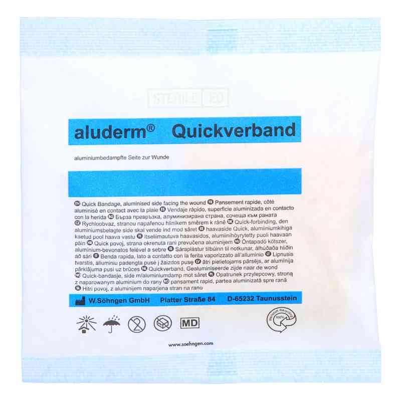 Aluderm Quickverband klein 1 stk von W.SöHNGEN GmbH PZN 11047849