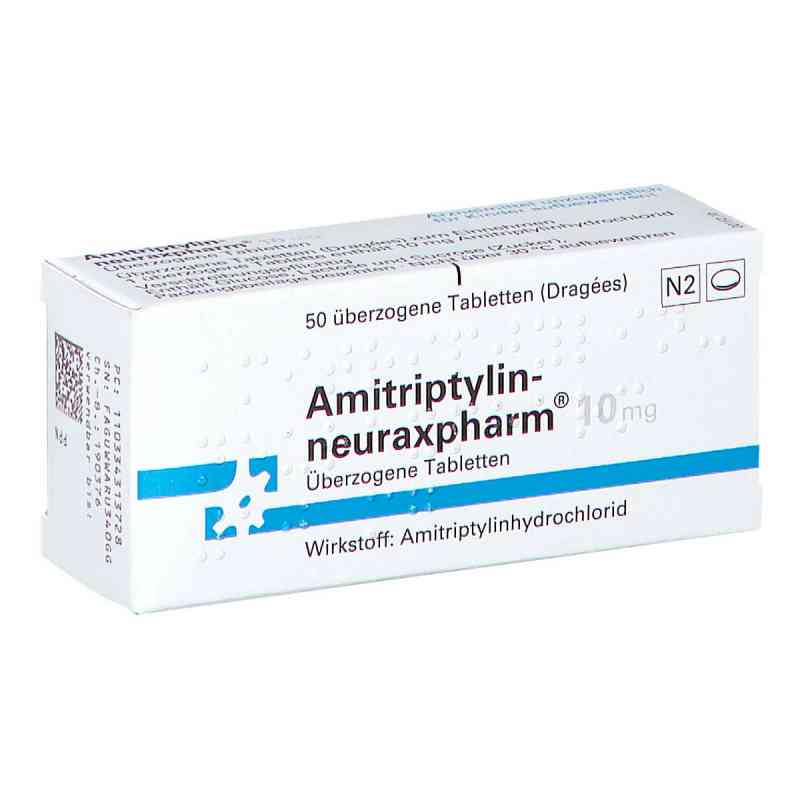 Amitriptylin-neuraxpharm 10mg 50 stk von neuraxpharm Arzneimittel GmbH PZN 03343137