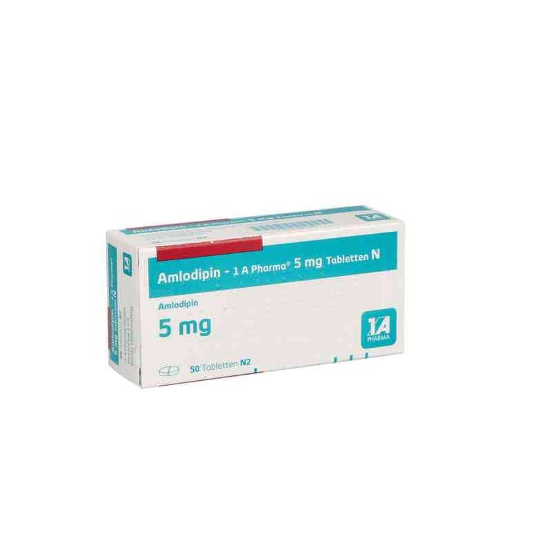Amlodipin-1A Pharma 5mg N 50 stk von 1 A Pharma GmbH PZN 00889887
