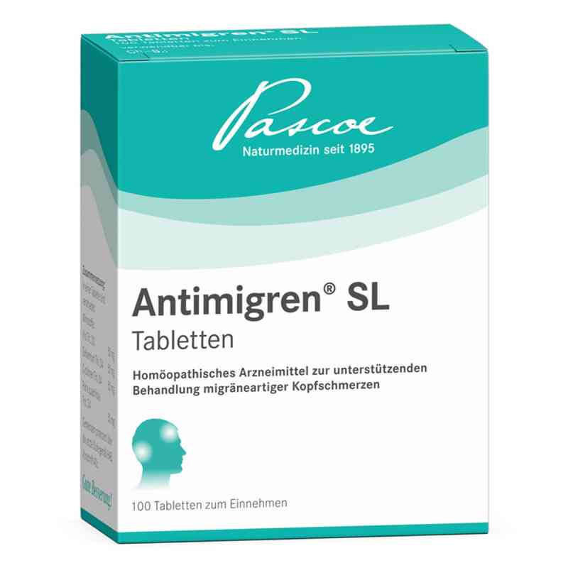 Antimigren Sl Tabletten 100 stk von Pascoe pharmazeutische Präparate GmbH PZN 06410087