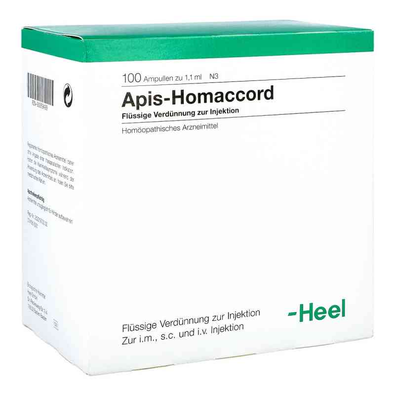 Apis Homaccord Ampullen 100 stk von Biologische Heilmittel Heel GmbH PZN 00059499