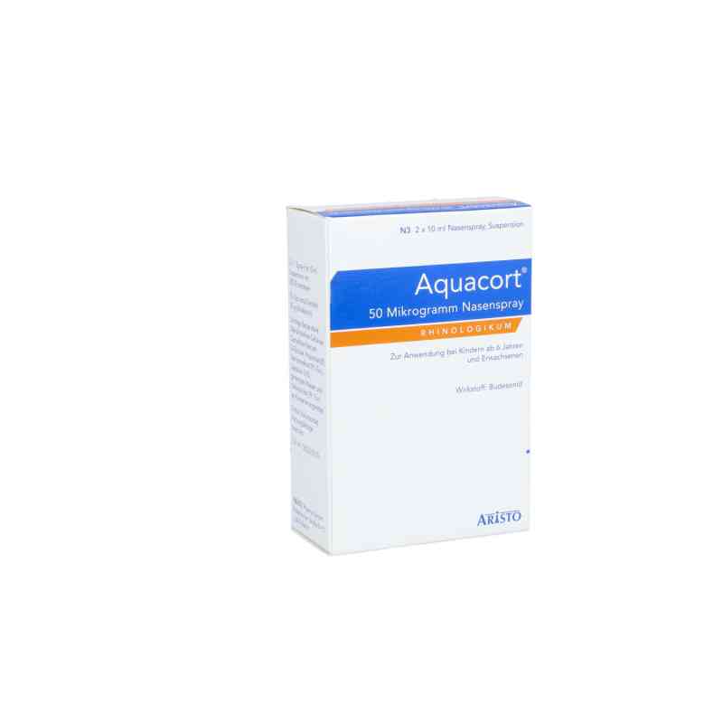 Aquacort 50 Mikrogramm 2X10 ml von Aristo Pharma GmbH PZN 03050949