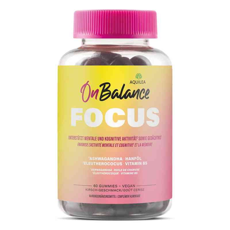 Aquilea OnBalance Focus Gummies 60 stk von Uriach Germany GmbH PZN 19739305