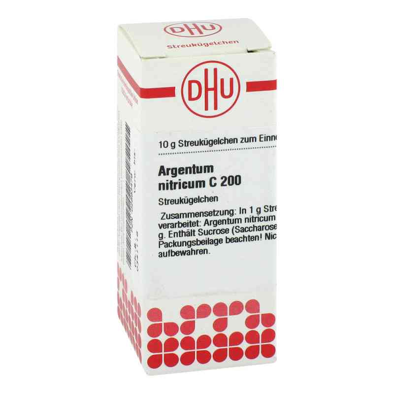 Argentum Nitricum C 200 Globuli 10 g von DHU-Arzneimittel GmbH & Co. KG PZN 02893479