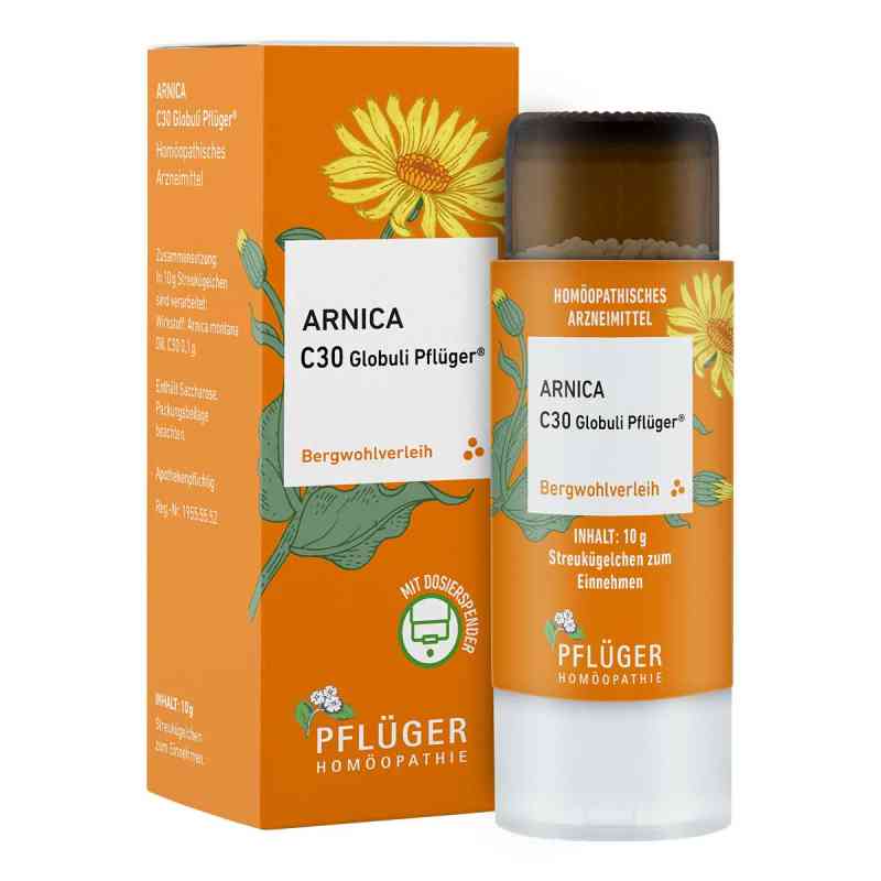 Arnica C30 Globuli Pflüger Dosierspender 10 g von Homöopathisches Laboratorium Alexander Pflüger Gmb PZN 18051601